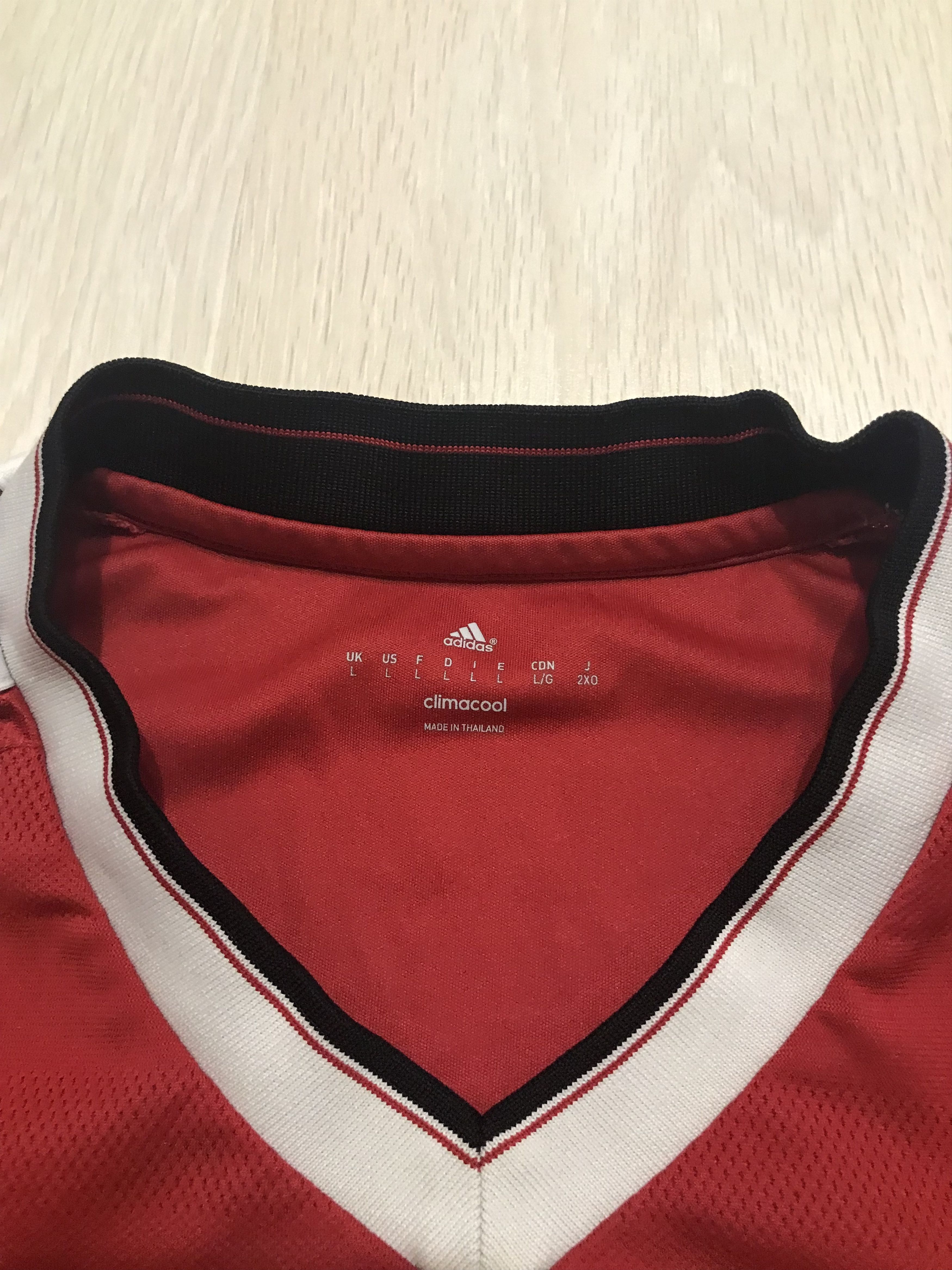 Adidas Adidas Jersey Manchester United 2015 Home shirt size L Size US L / EU 52-54 / 3 - 5 Thumbnail