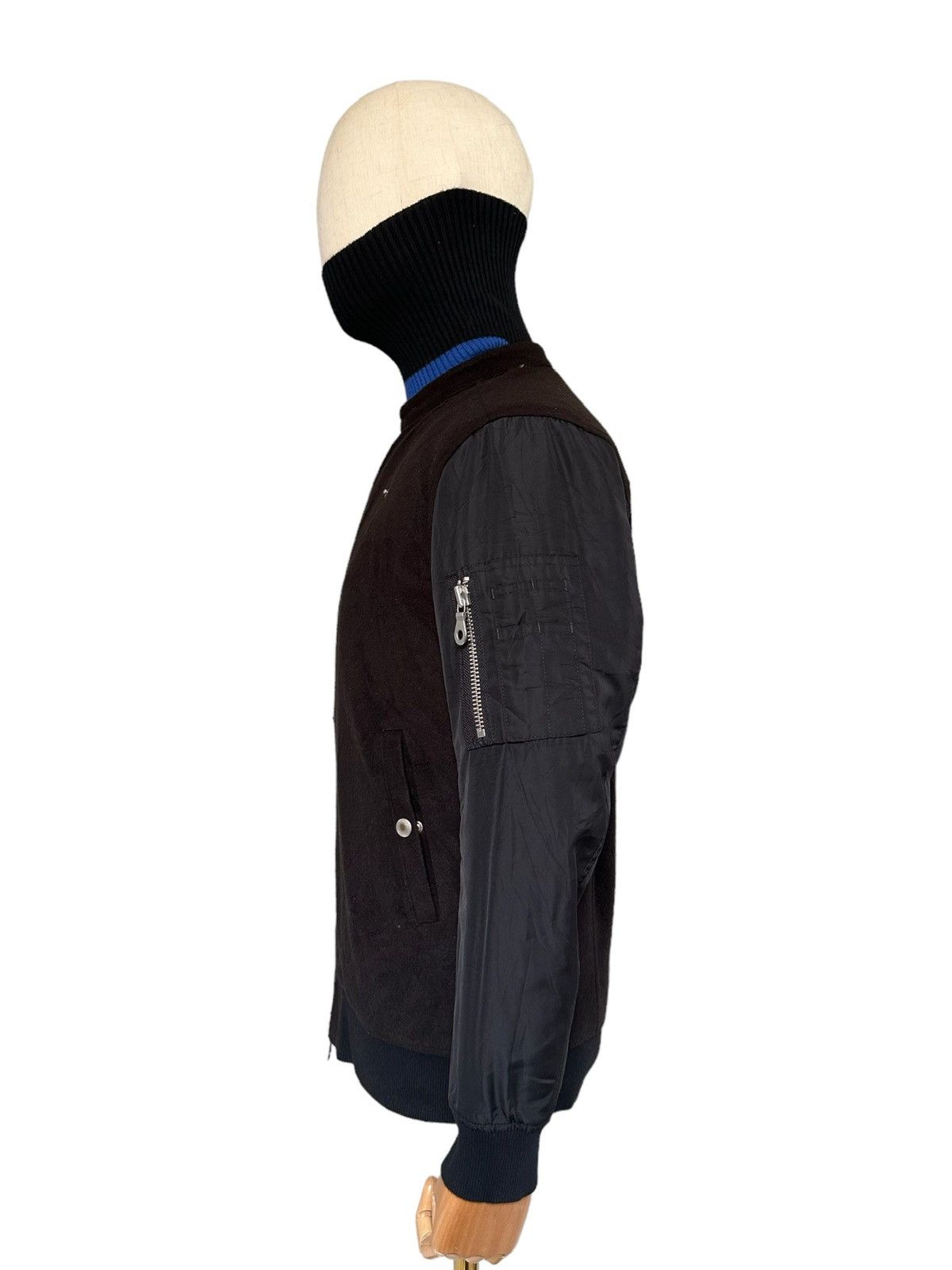 NO ID 00’s NO.ID moleskin bomber zipper jacket Size US M / EU 48-50 / 2 - 12 Thumbnail