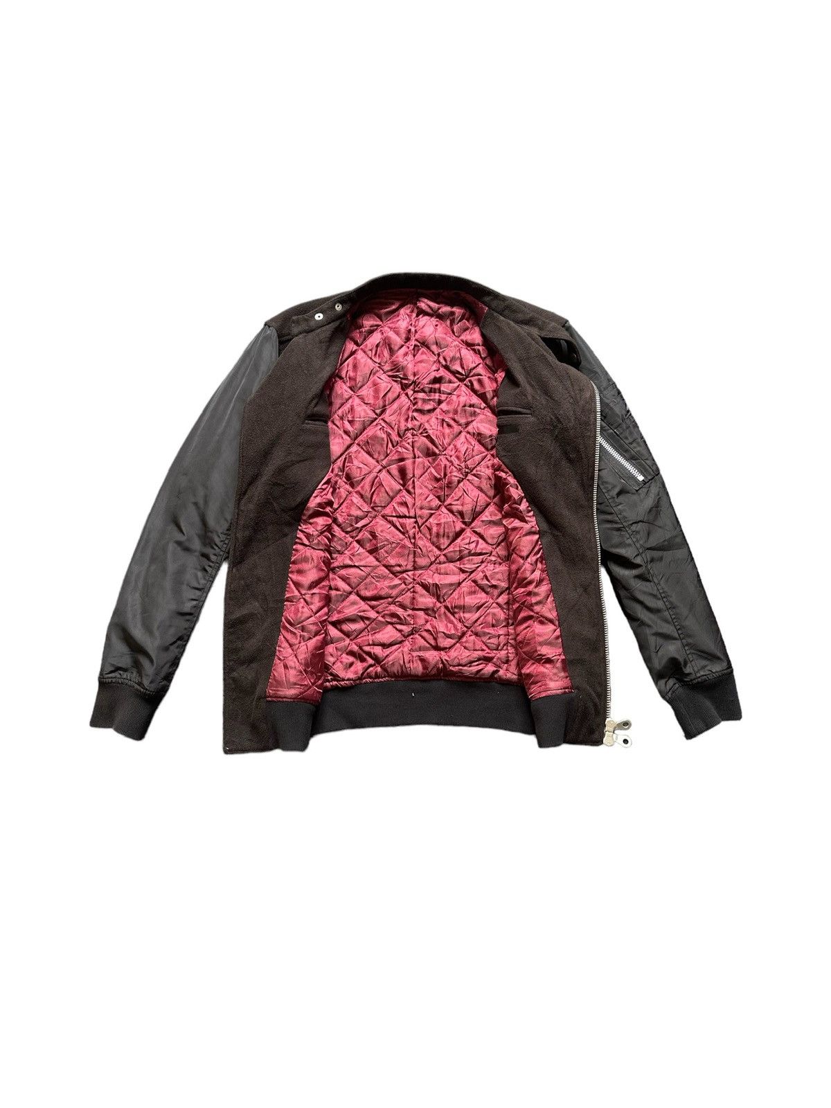 NO ID 00’s NO.ID moleskin bomber zipper jacket Size US M / EU 48-50 / 2 - 8 Thumbnail