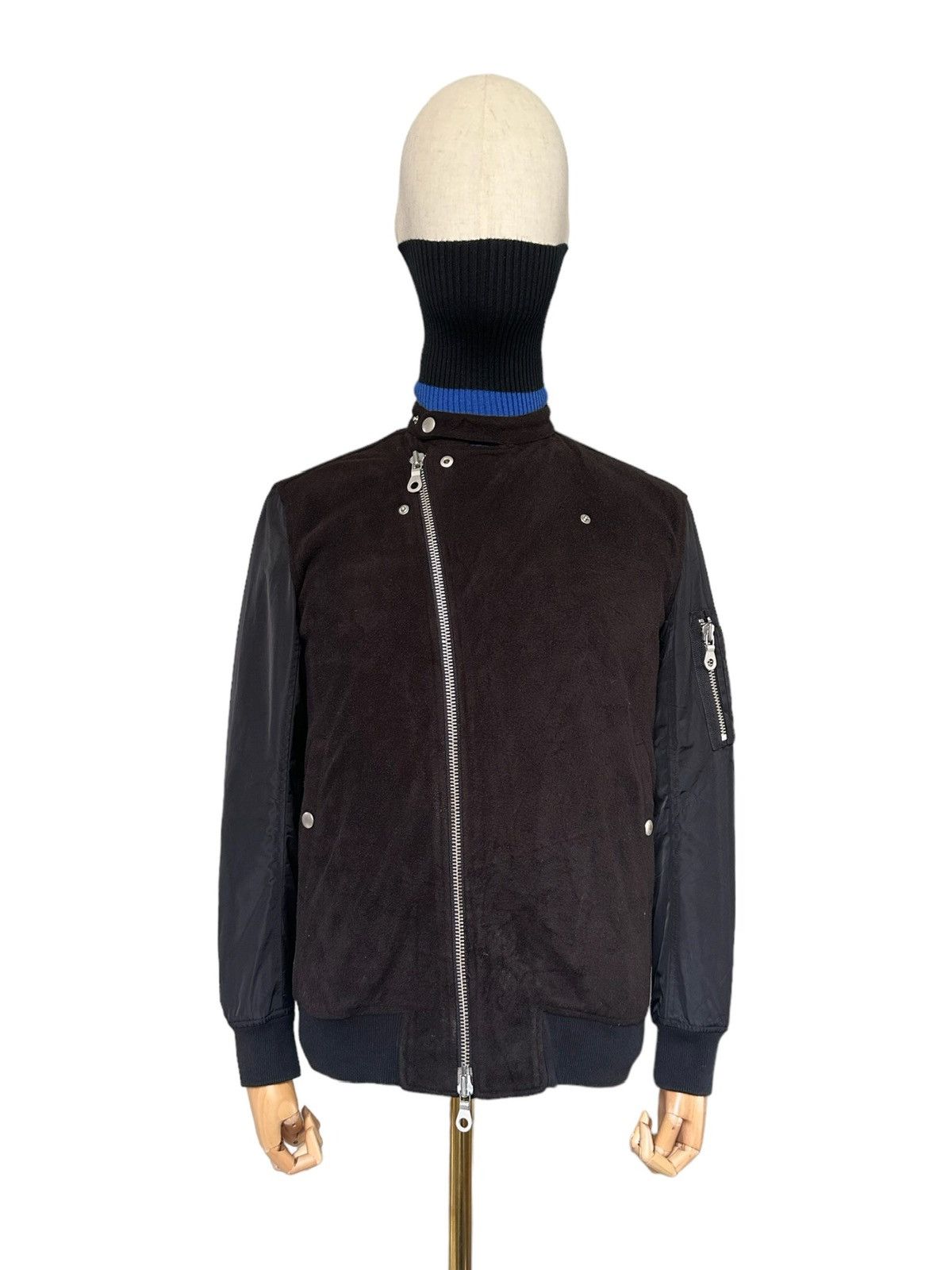 NO ID 00’s NO.ID moleskin bomber zipper jacket Size US M / EU 48-50 / 2 - 11 Thumbnail