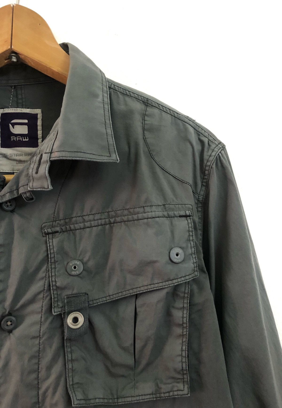 G-Star G Star Raw Artisanal military Button Up Shirt Size US M / EU 48-50 / 2 - 4 Thumbnail