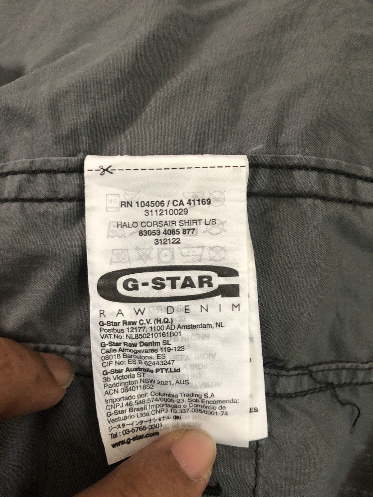 G-Star G Star Raw Artisanal military Button Up Shirt Size US M / EU 48-50 / 2 - 14 Thumbnail