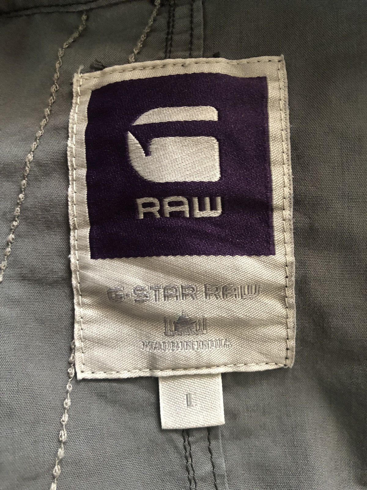 G-Star G Star Raw Artisanal military Button Up Shirt Size US M / EU 48-50 / 2 - 13 Thumbnail