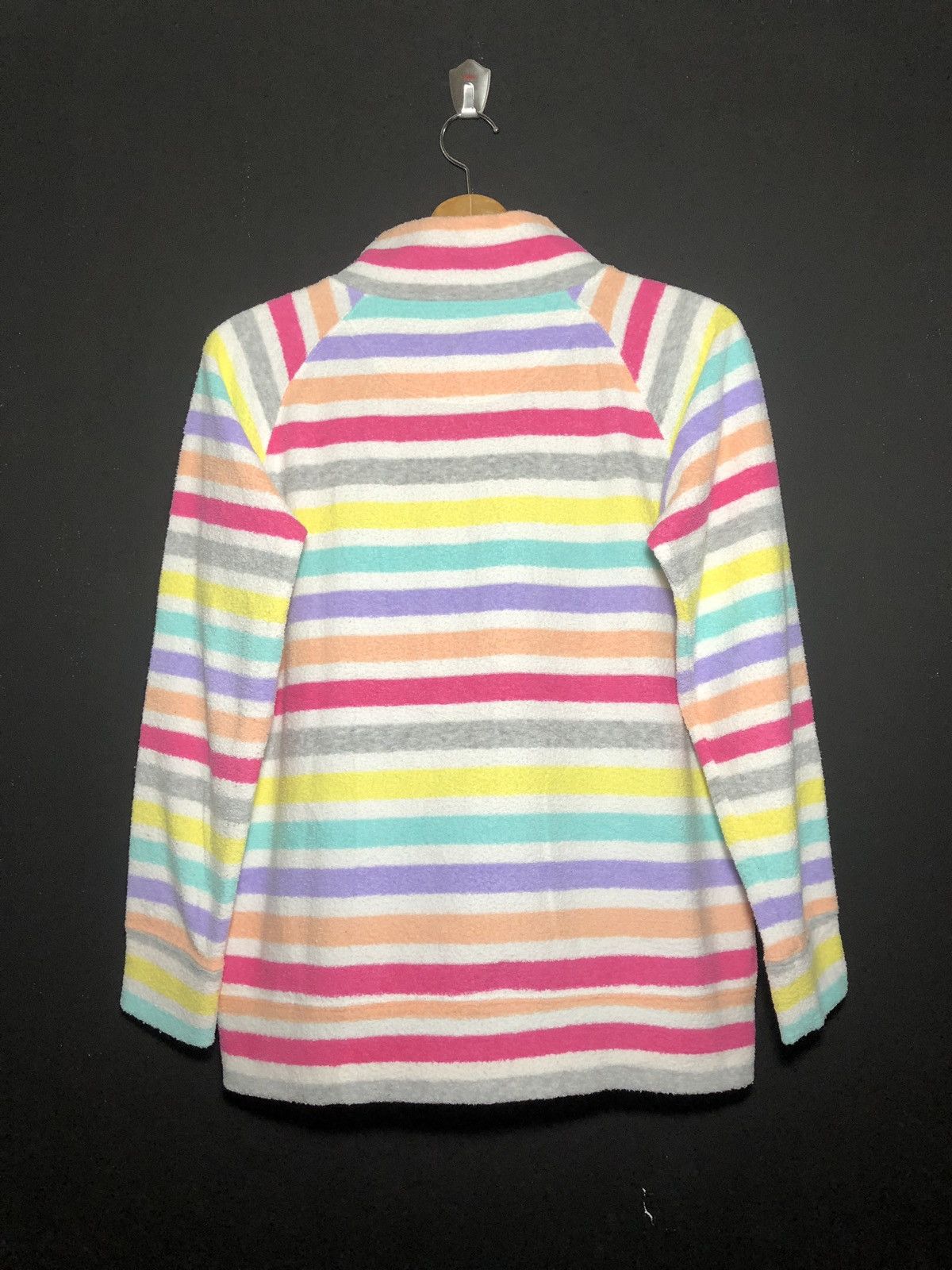 Issey Miyake Tsumori Chisato Sleep Cotton Fleece Multicolor Stripe Size US M / EU 48-50 / 2 - 3 Thumbnail