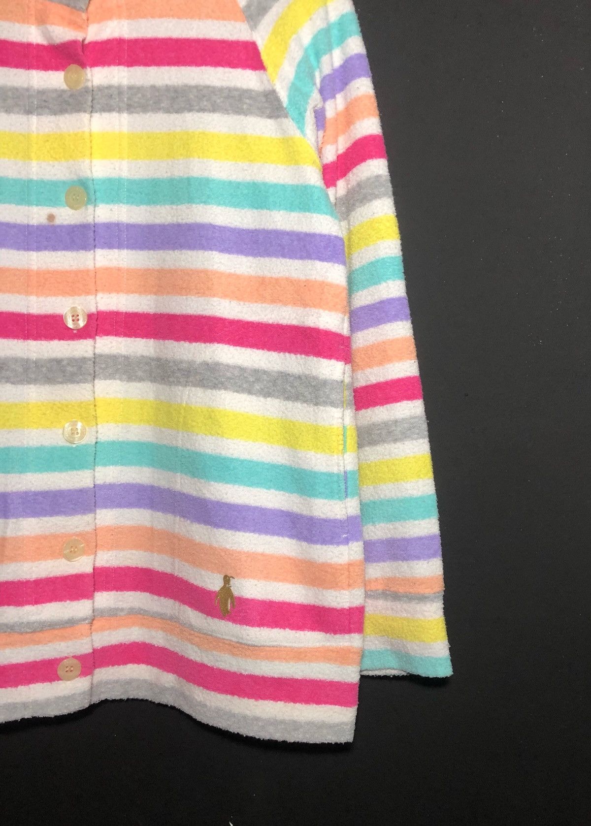 Issey Miyake Tsumori Chisato Sleep Cotton Fleece Multicolor Stripe Size US M / EU 48-50 / 2 - 5 Thumbnail