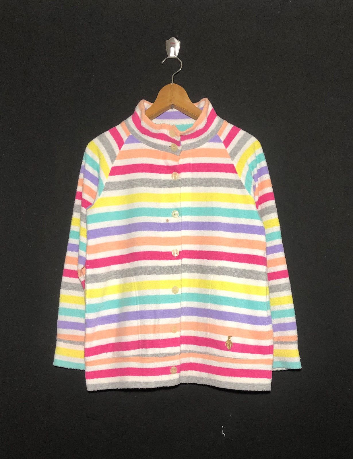 Issey Miyake Tsumori Chisato Sleep Cotton Fleece Multicolor Stripe Size US M / EU 48-50 / 2 - 1 Thumbnail