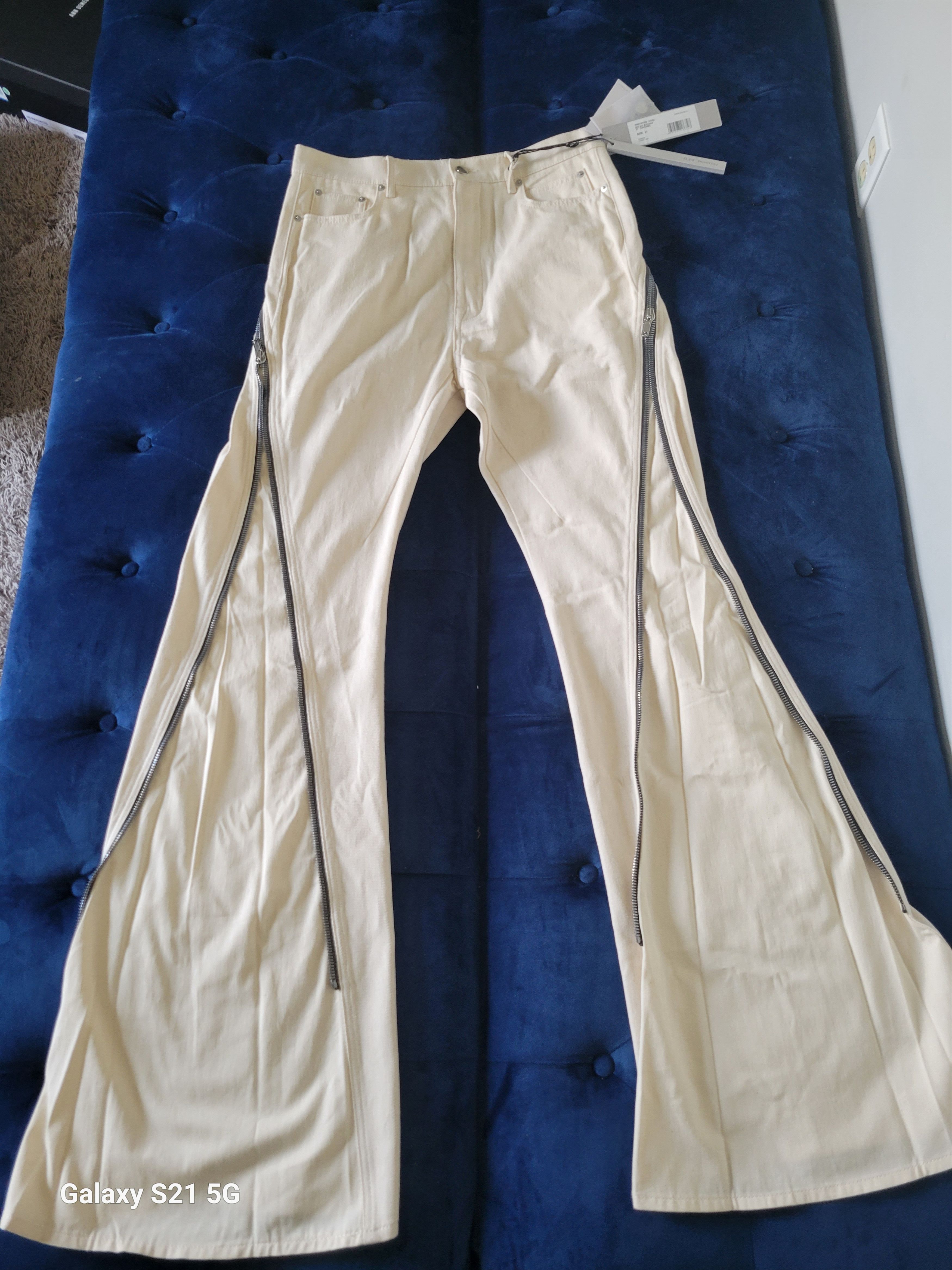 【売り切り価格】rick owens bolan banana 白 Rick Owens Jeans Bolan Banana white | TheDoubleF