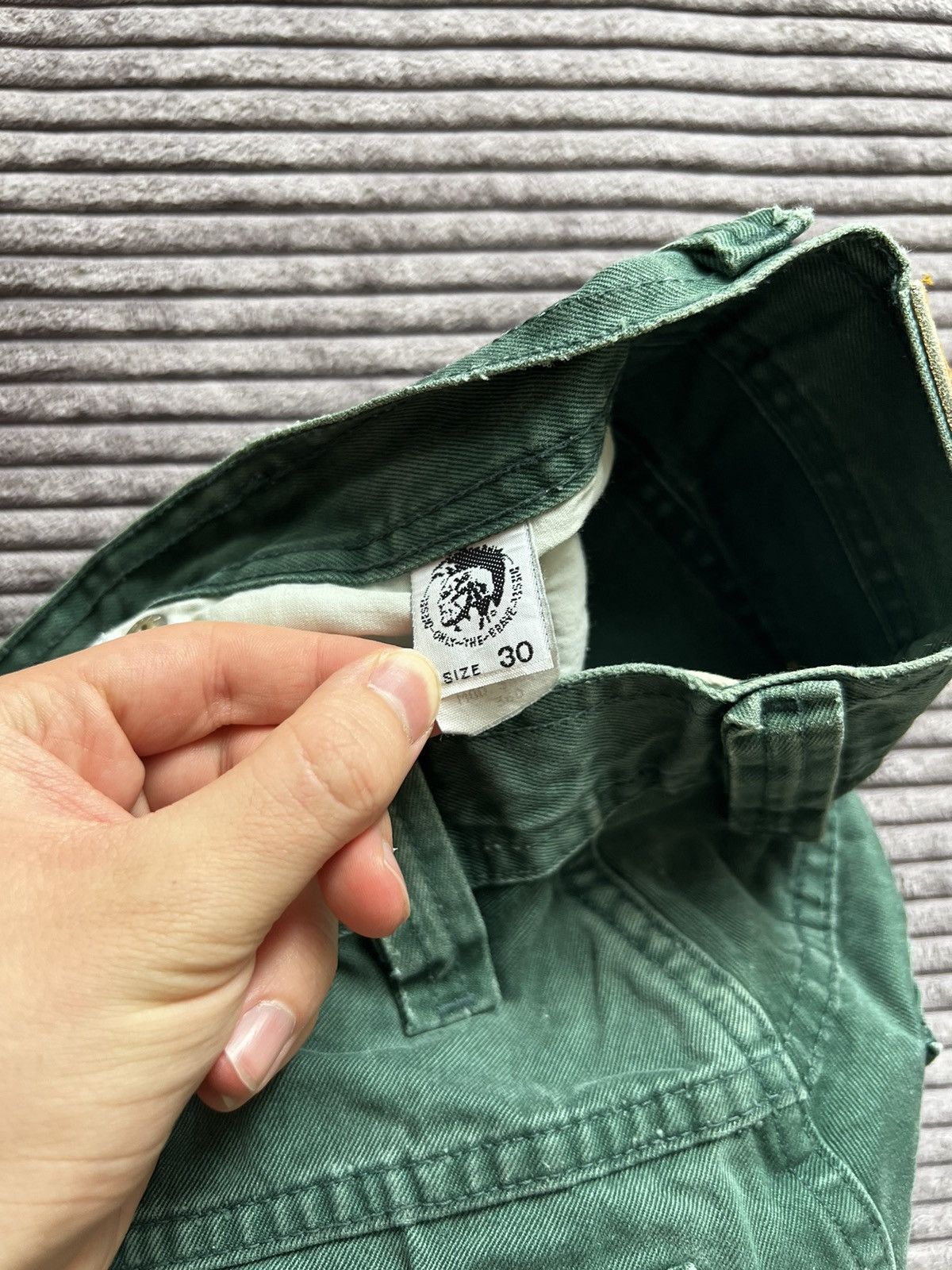 Diesel Vintage Y2k Rare Diesel Jeans Denim Pant Punk Rock Hype Size US 30 / EU 46 - 12 Thumbnail
