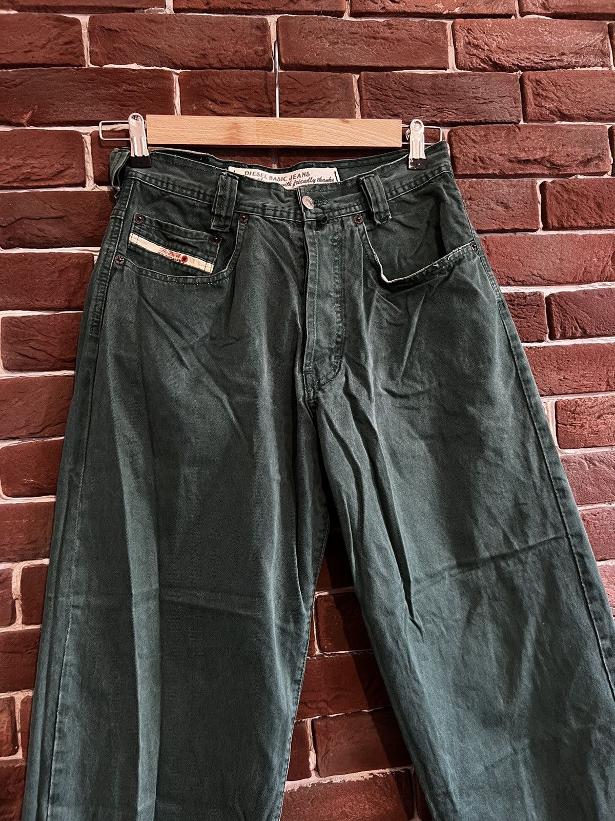 Diesel Vintage Y2k Rare Diesel Jeans Denim Pant Punk Rock Hype Size US 30 / EU 46 - 4 Thumbnail