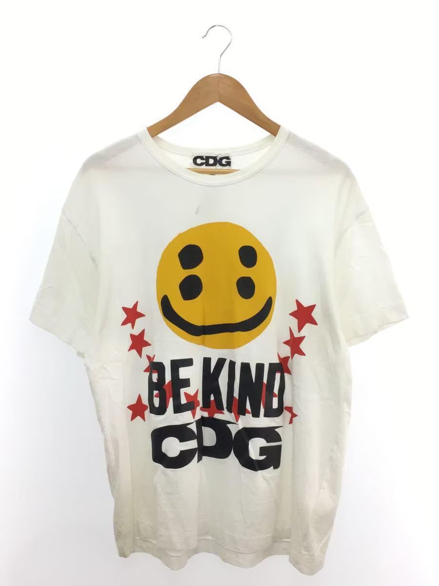 Comme des Garcons "Be Kind" Smiley Tee Size US XXL / EU 58 / 5 - 1 Thumbnail