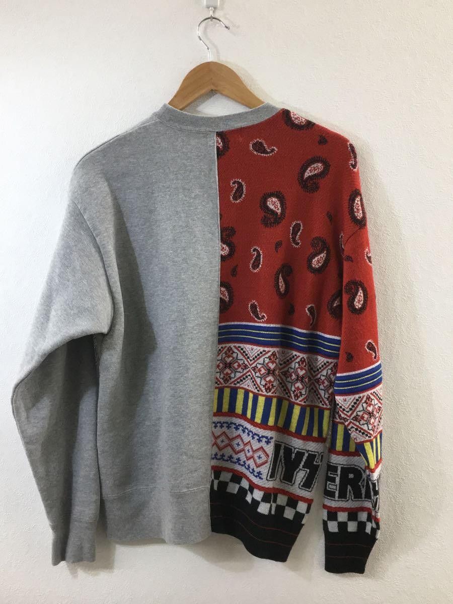Hysteric Glamour Reconstructed Knit Crewneck Sweatshirt Size US L / EU 52-54 / 3 - 2 Thumbnail