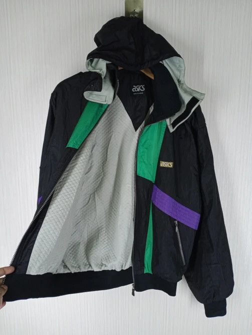 Asics MADE IN JAPAN VINTAGE 90S ASICS SMALL LOGO LIGHT JACKET Size US L / EU 52-54 / 3 - 9 Thumbnail