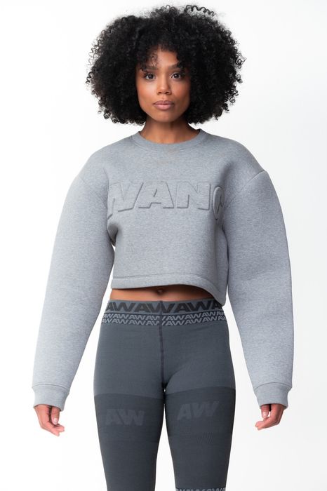 Alexander wang hot sale h&m scuba sweatshirt