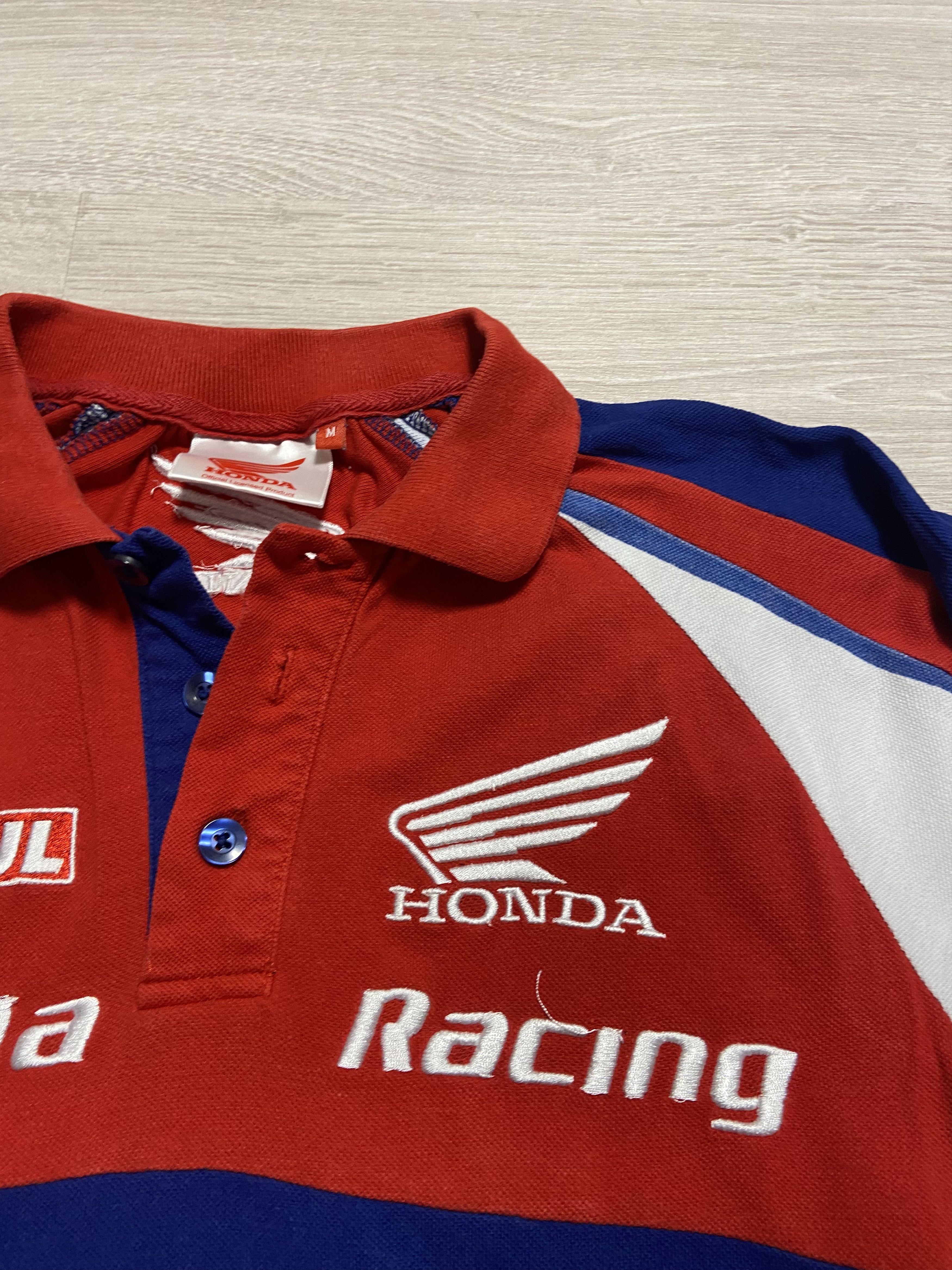 Honda Vintage HONDA Ricing Team Polo MOTUL Size US M / EU 48-50 / 2 - 3 Thumbnail
