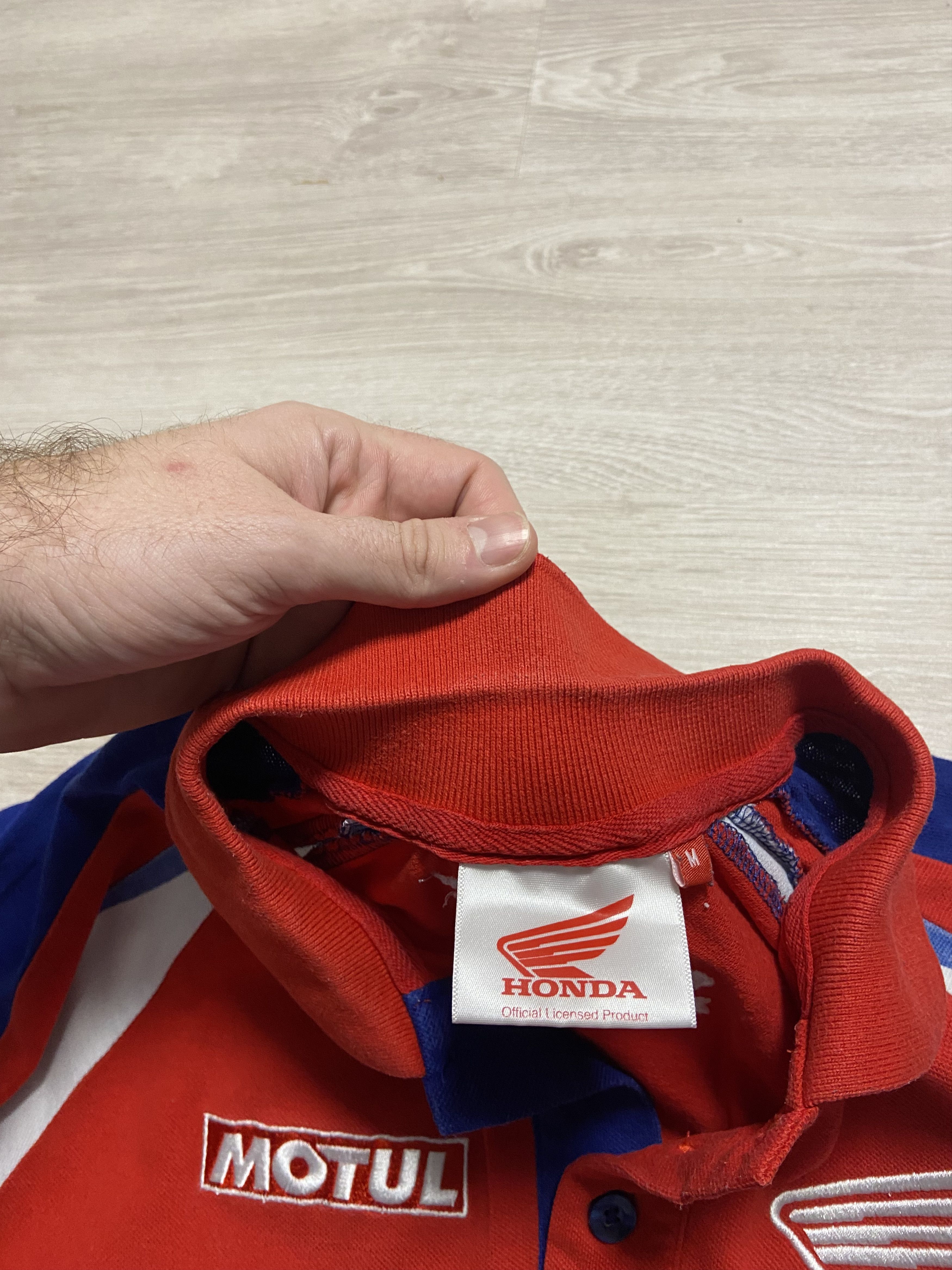 Honda Vintage HONDA Ricing Team Polo MOTUL Size US M / EU 48-50 / 2 - 7 Thumbnail