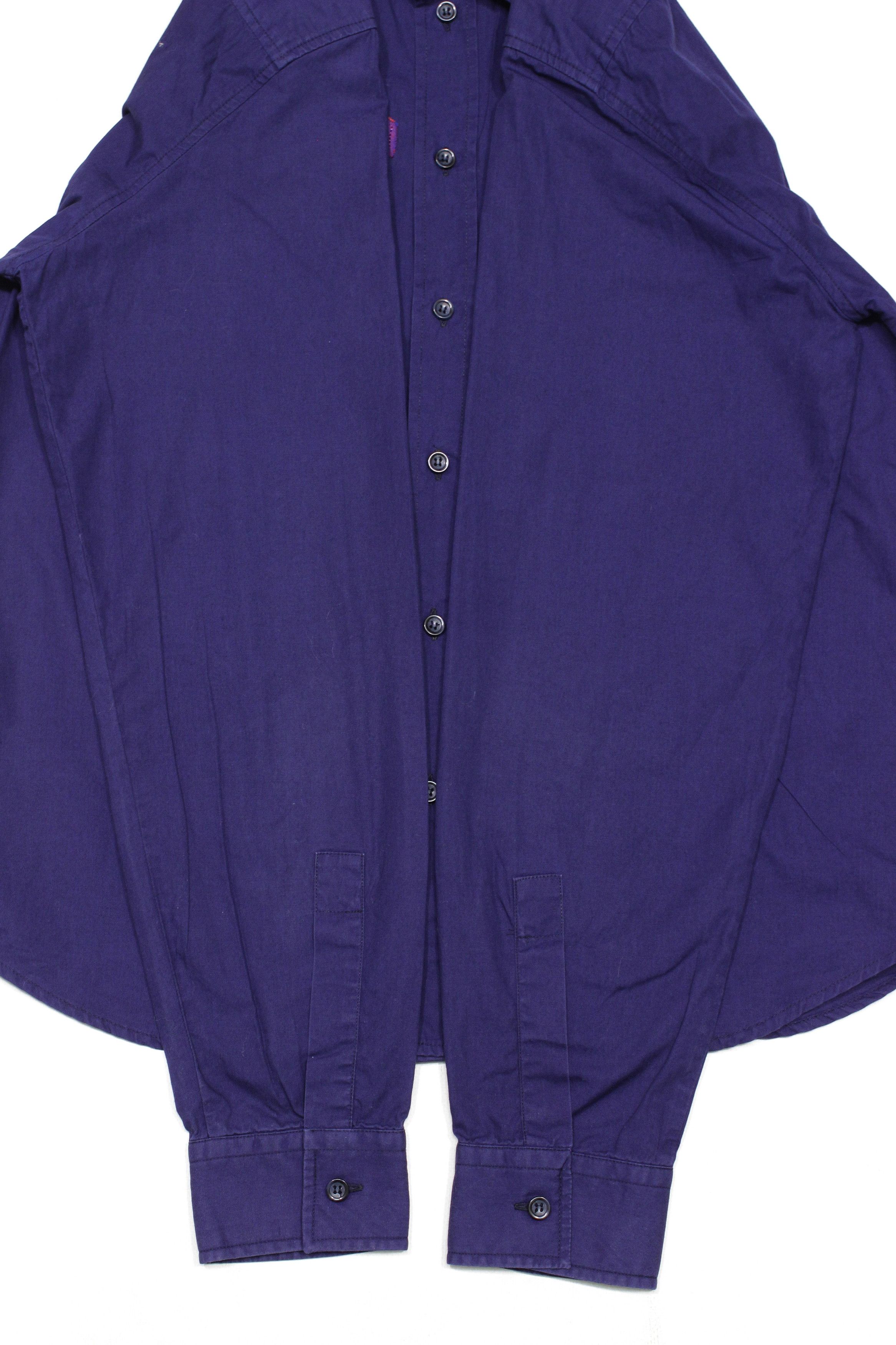Versace 90S Patched Letters Shirt Vintage Size US XL / EU 56 / 4 - 6 Thumbnail