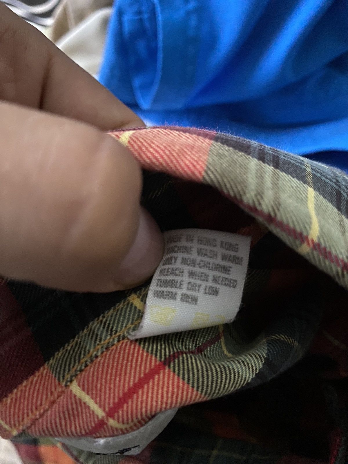 Yves Saint Laurent Plaid YSL Shirt Cotton Logo Soft Size US M / EU 48-50 / 2 - 13 Thumbnail
