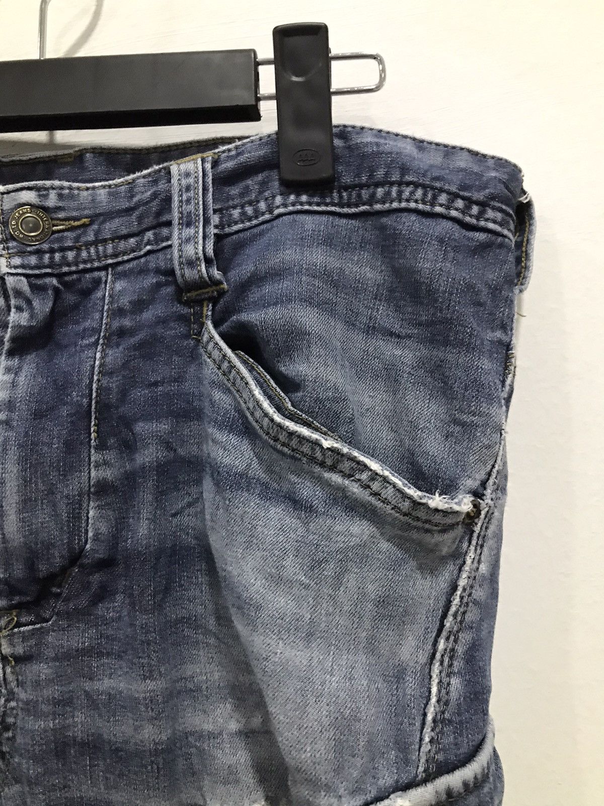 Japanese Brand Evenriver Multipocket Twisted Denim jeans Size US 34 / EU 50 - 11 Thumbnail