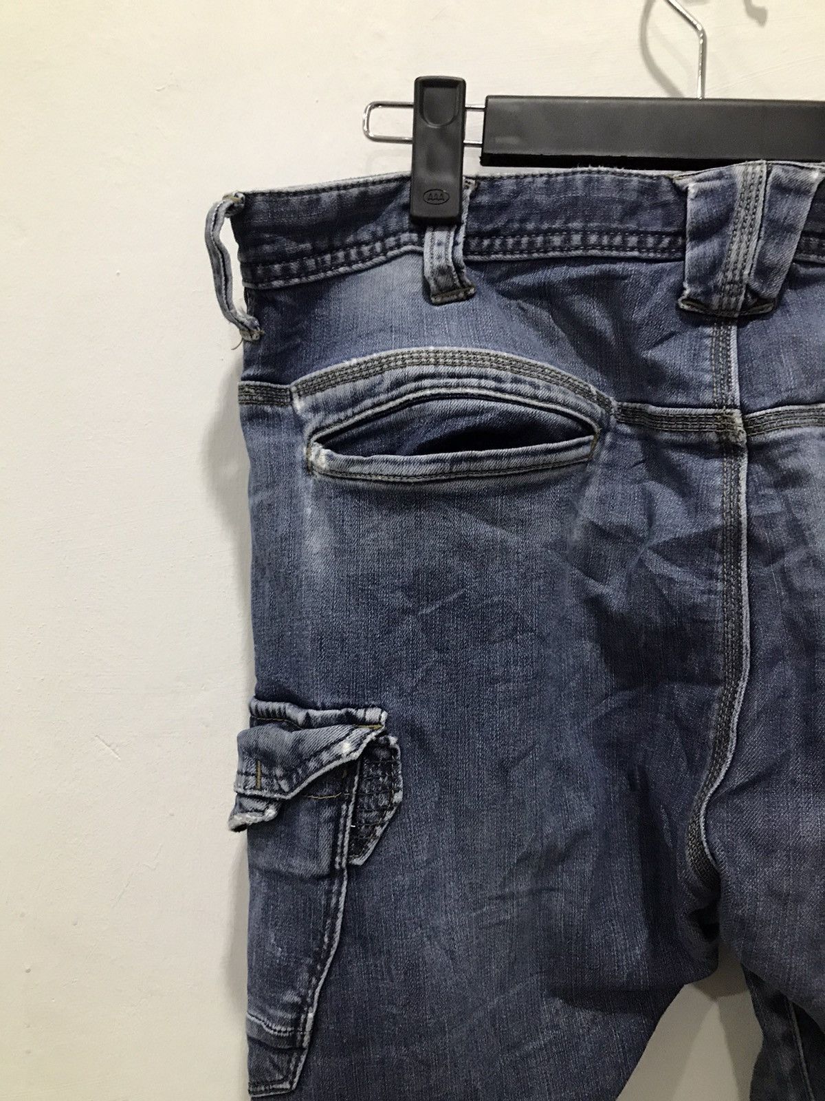 Japanese Brand Evenriver Multipocket Twisted Denim jeans Size US 34 / EU 50 - 16 Thumbnail