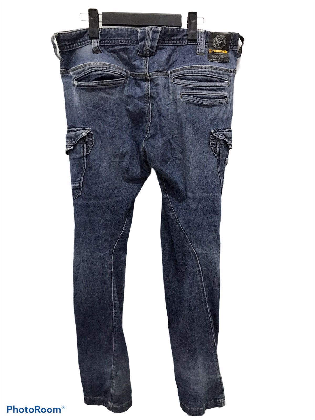 Japanese Brand Evenriver Multipocket Twisted Denim jeans Size US 34 / EU 50 - 13 Thumbnail