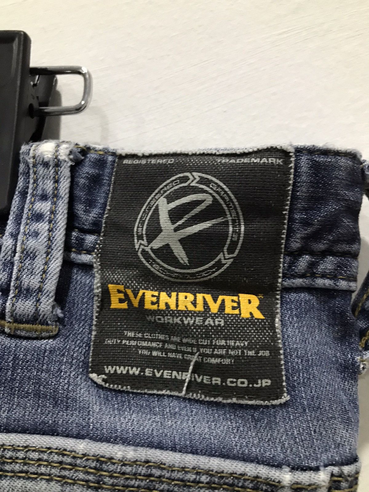 Japanese Brand Evenriver Multipocket Twisted Denim jeans Size US 34 / EU 50 - 17 Thumbnail