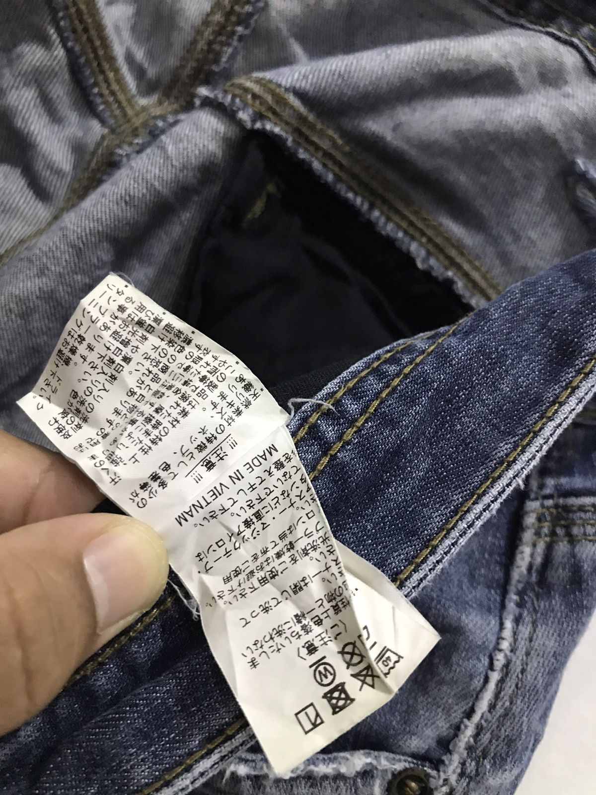 Japanese Brand Evenriver Multipocket Twisted Denim jeans Size US 34 / EU 50 - 20 Thumbnail