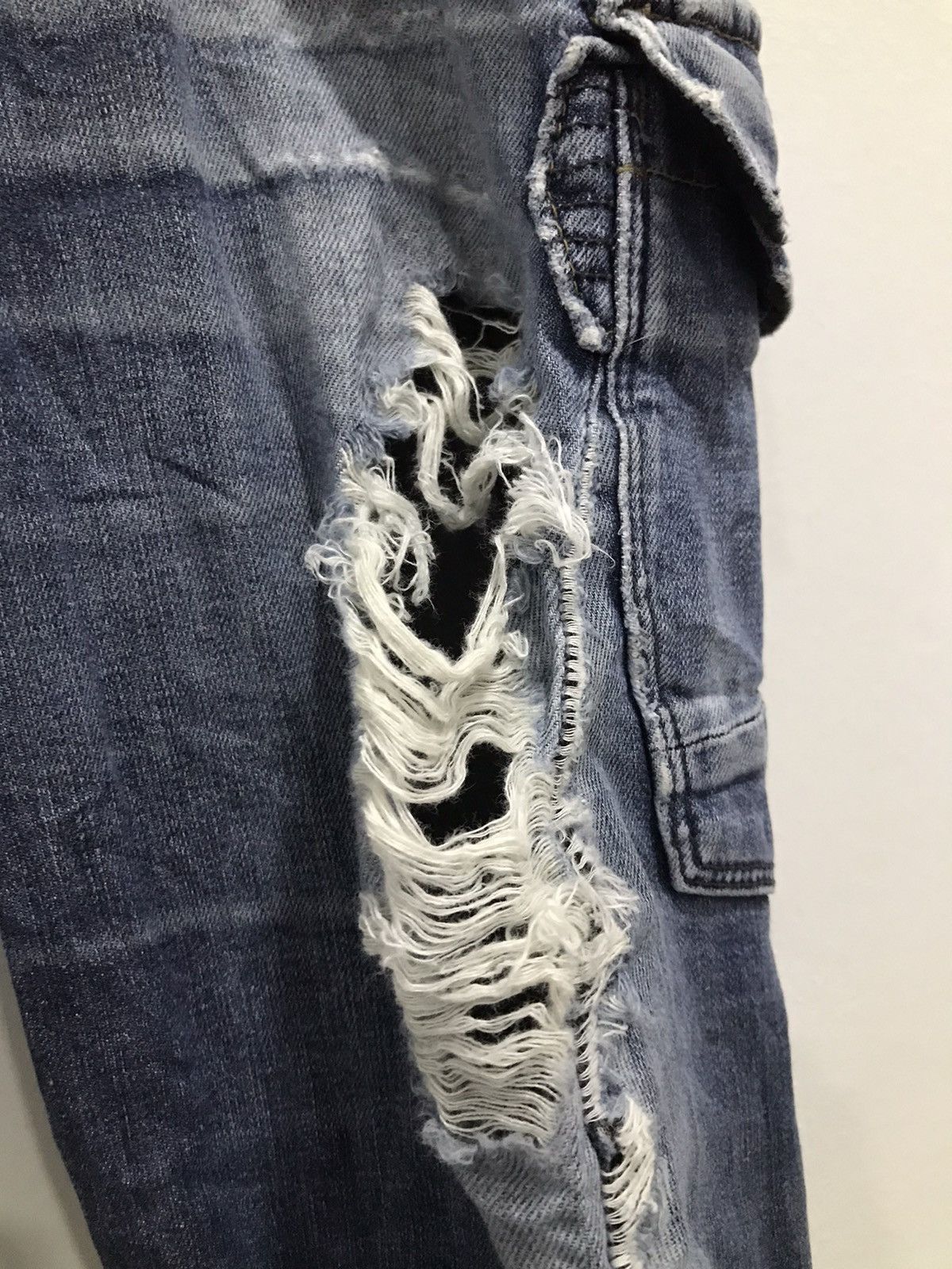 Japanese Brand Evenriver Multipocket Twisted Denim jeans Size US 34 / EU 50 - 8 Thumbnail