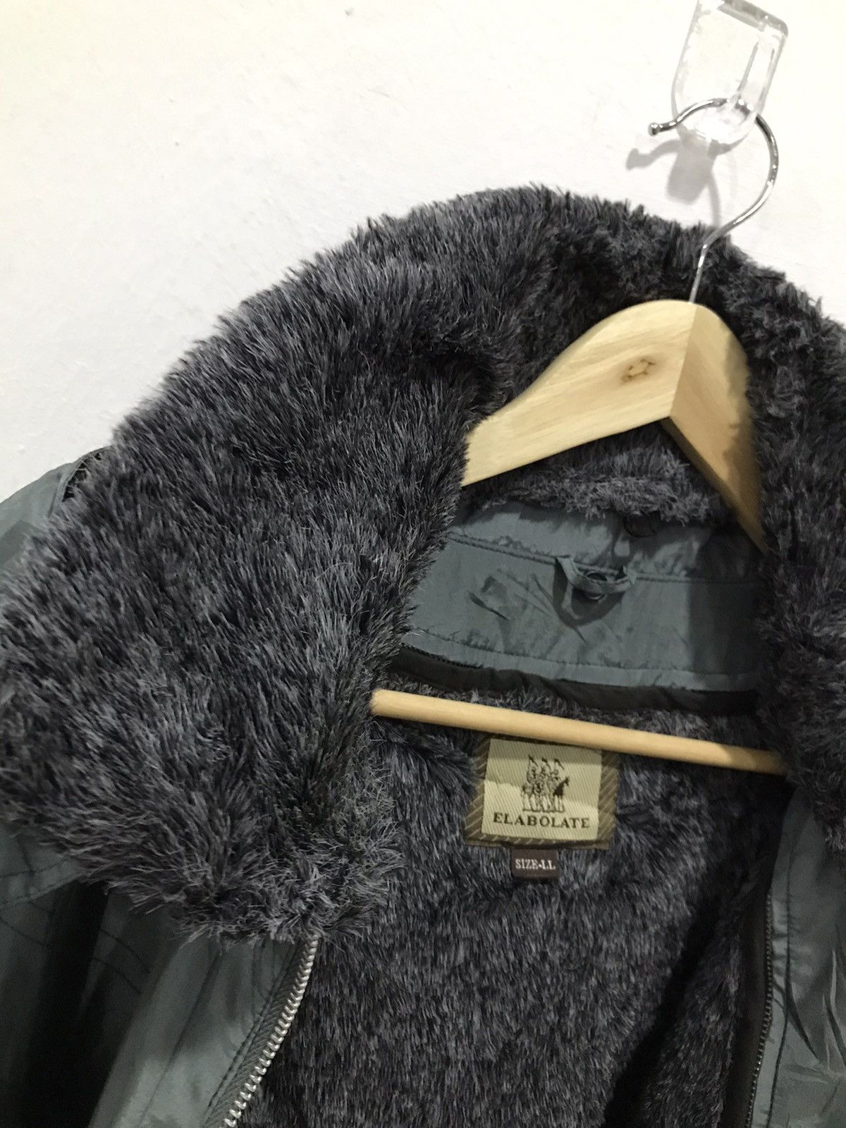 Japanese Brand Elabolate Fur sherpa hooded Jacket Size US XL / EU 56 / 4 - 12 Thumbnail