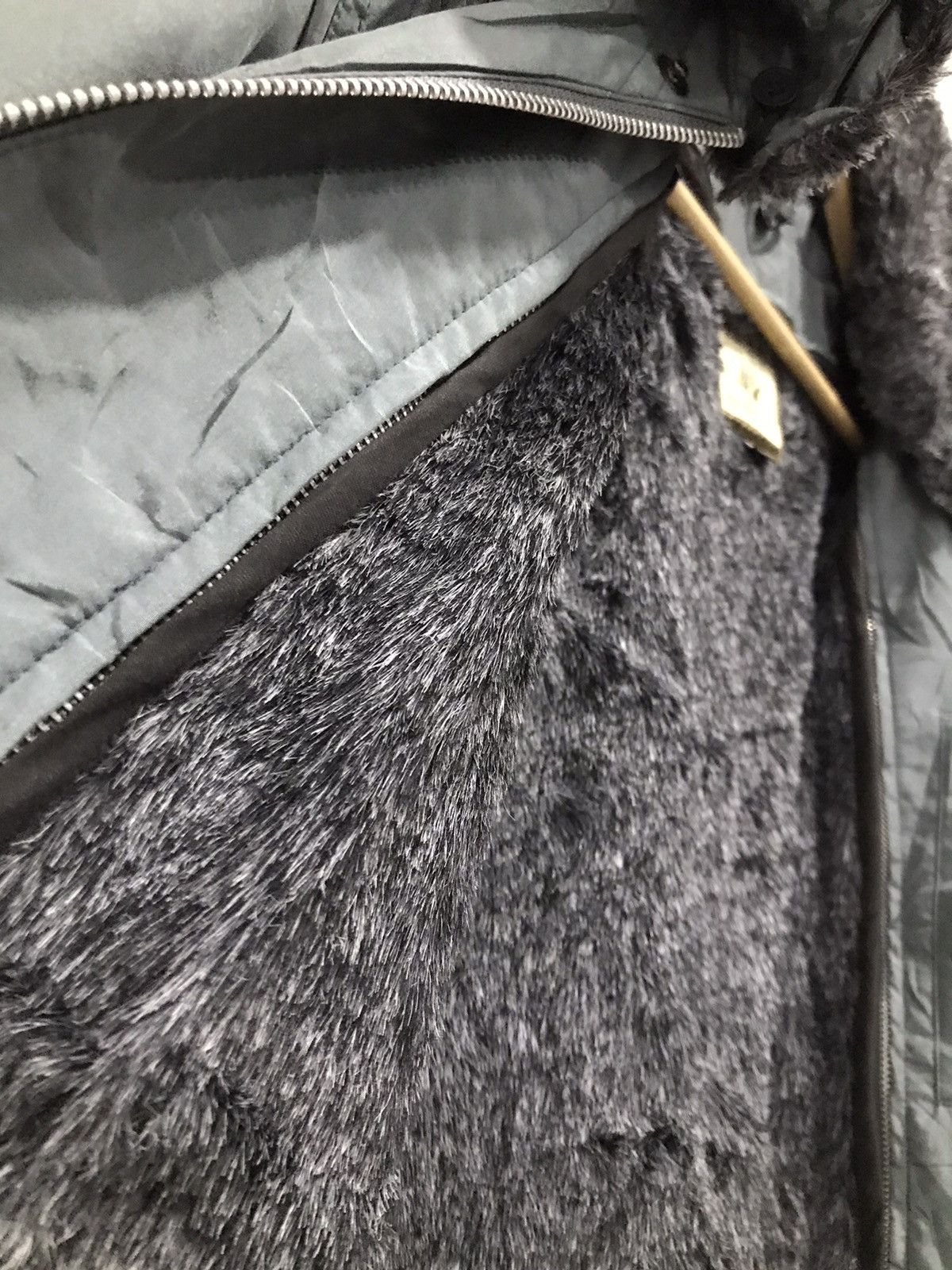 Japanese Brand Elabolate Fur sherpa hooded Jacket Size US XL / EU 56 / 4 - 14 Thumbnail