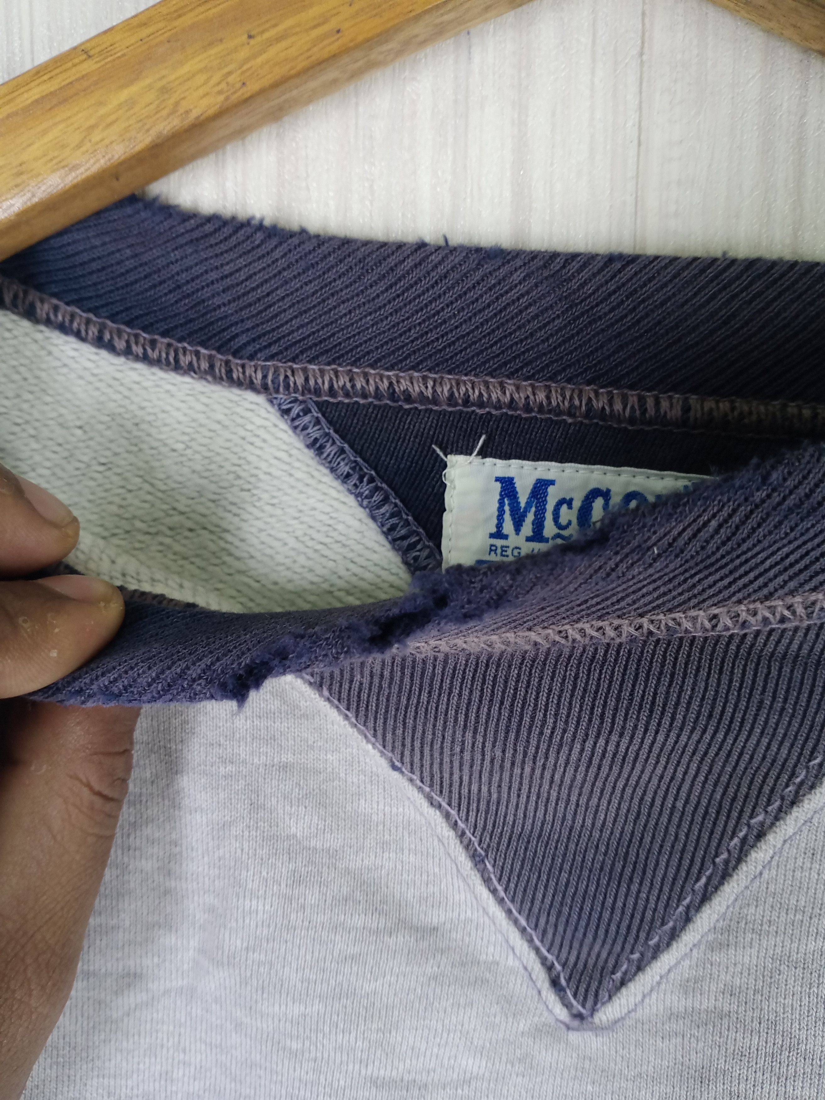 The Real McCoy's Distressed Vintage McCoy's Sweatshirt Size US M / EU 48-50 / 2 - 8 Thumbnail