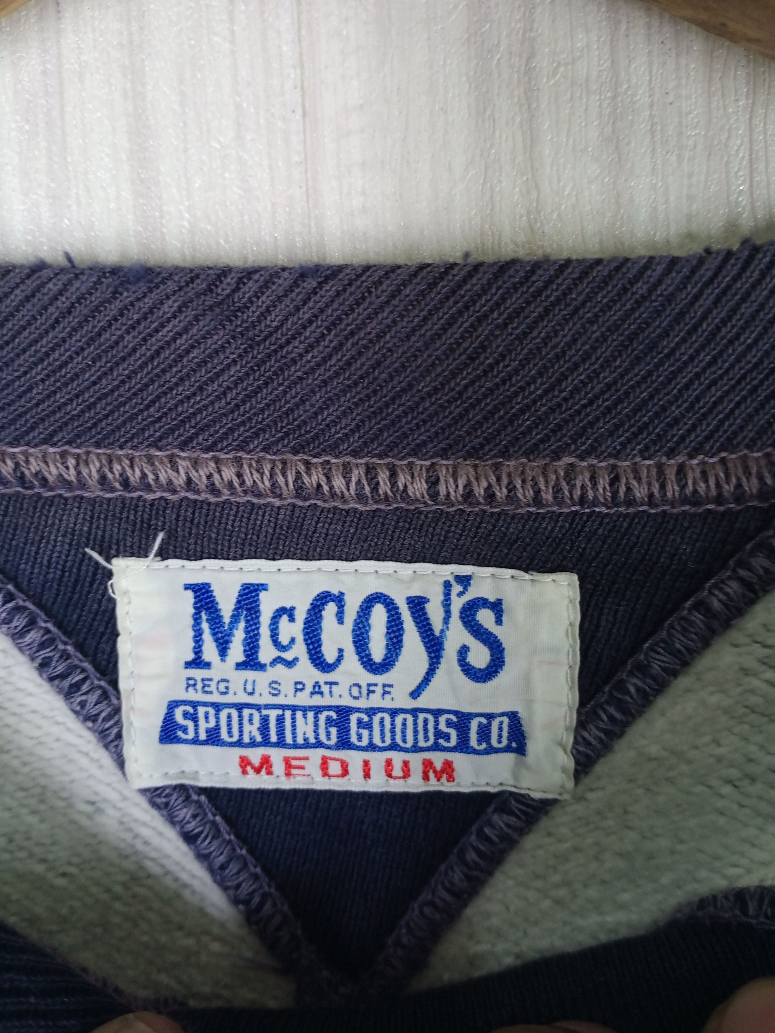 The Real McCoy's Distressed Vintage McCoy's Sweatshirt Size US M / EU 48-50 / 2 - 2 Thumbnail