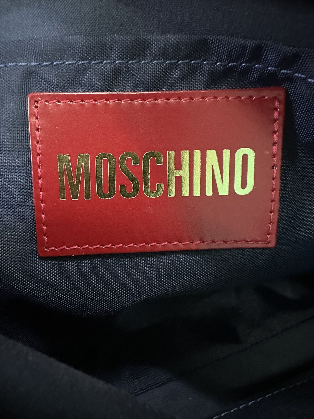 Moschino AUTHENTIC MOSCHINO POUCH CLUTCH BAG Size ONE SIZE - 13 Thumbnail