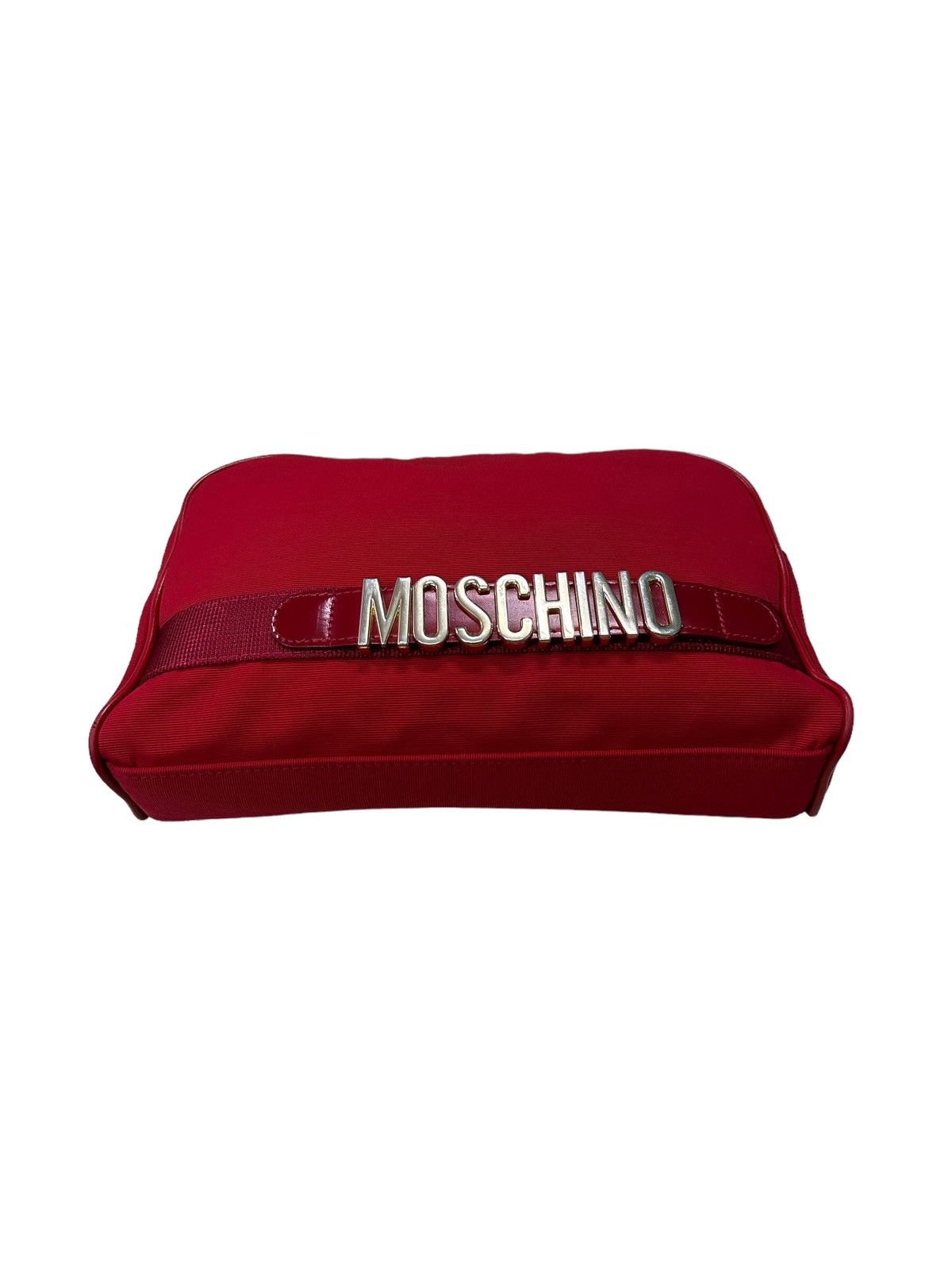 Moschino AUTHENTIC MOSCHINO POUCH CLUTCH BAG Size ONE SIZE - 4 Thumbnail
