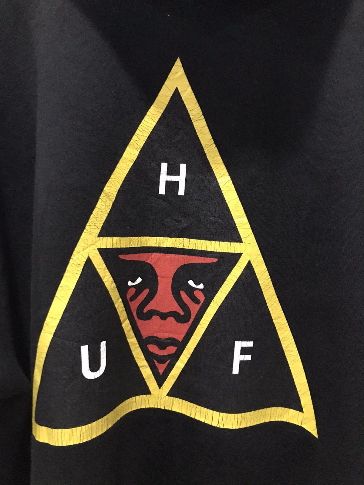 Huf HUF big logo Hooded sweatshirt Size US XL / EU 56 / 4 - 10 Thumbnail