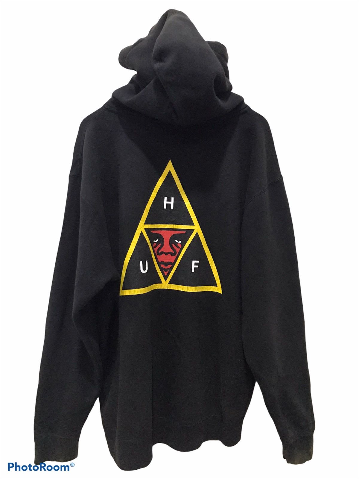 Huf HUF big logo Hooded sweatshirt Size US XL / EU 56 / 4 - 1 Thumbnail