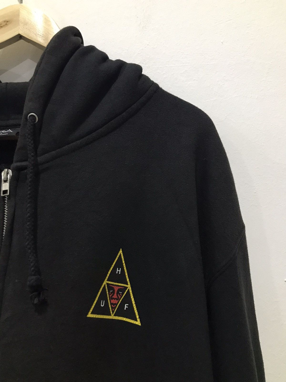 Huf HUF big logo Hooded sweatshirt Size US XL / EU 56 / 4 - 6 Thumbnail