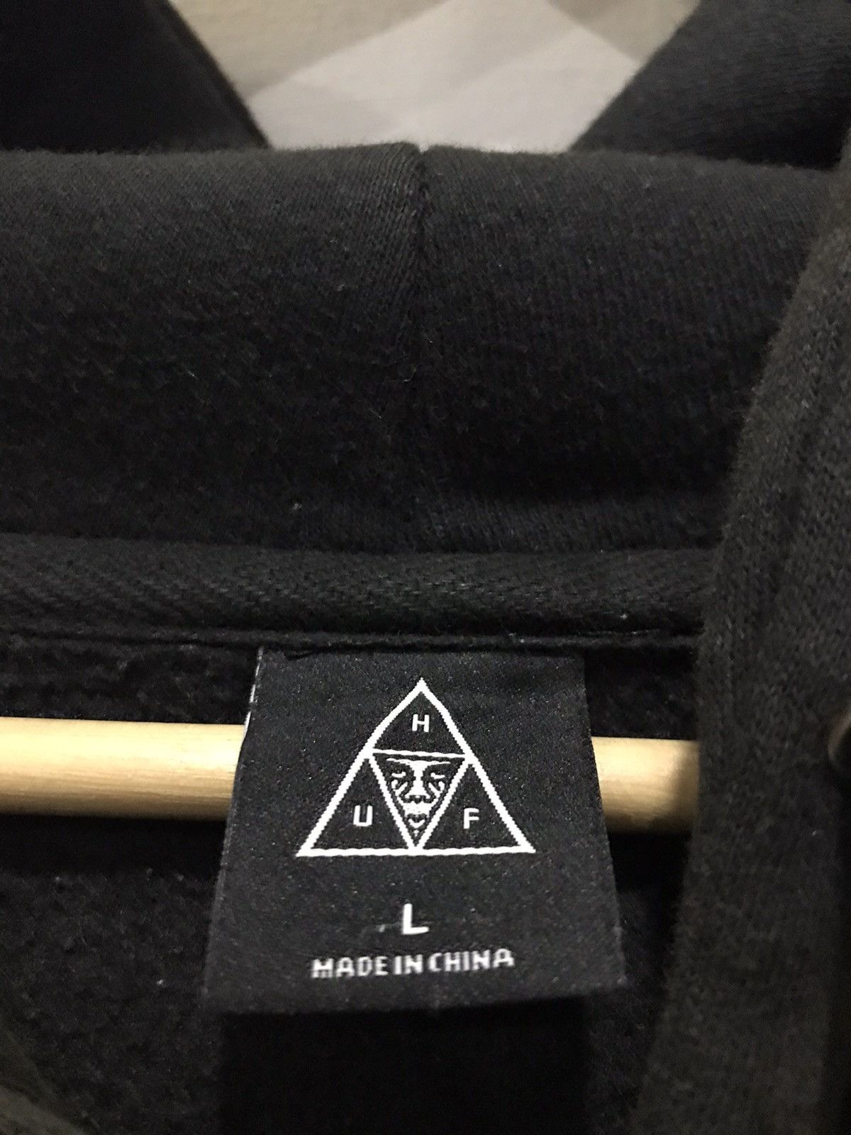 Huf HUF big logo Hooded sweatshirt Size US XL / EU 56 / 4 - 11 Thumbnail