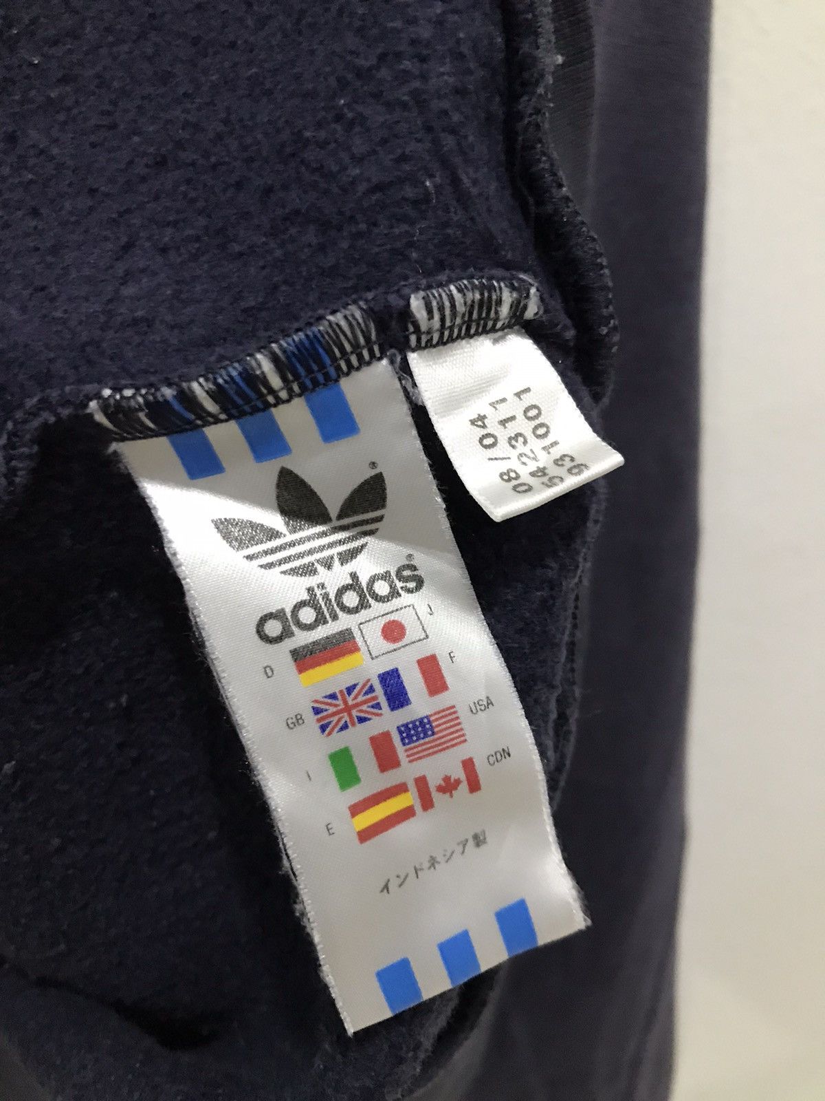 Adidas ADIDAS Trefoil Big Logo Pullover Sweatshirt Size US L / EU 52-54 / 3 - 6 Thumbnail