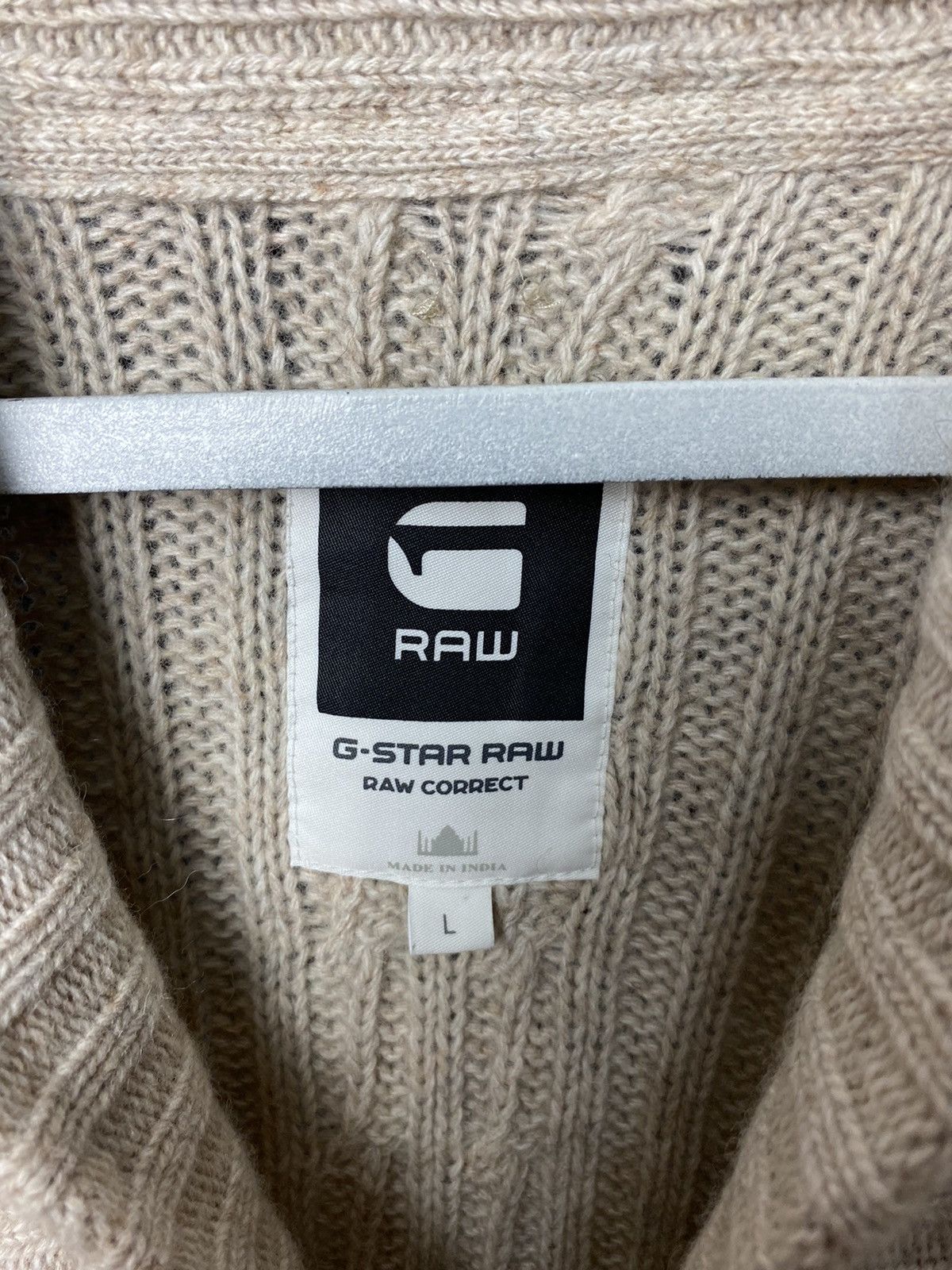 G-Star G-Star Raw Vintage Button Up Knitted Sweater Size L Size US L / EU 52-54 / 3 - 4 Thumbnail