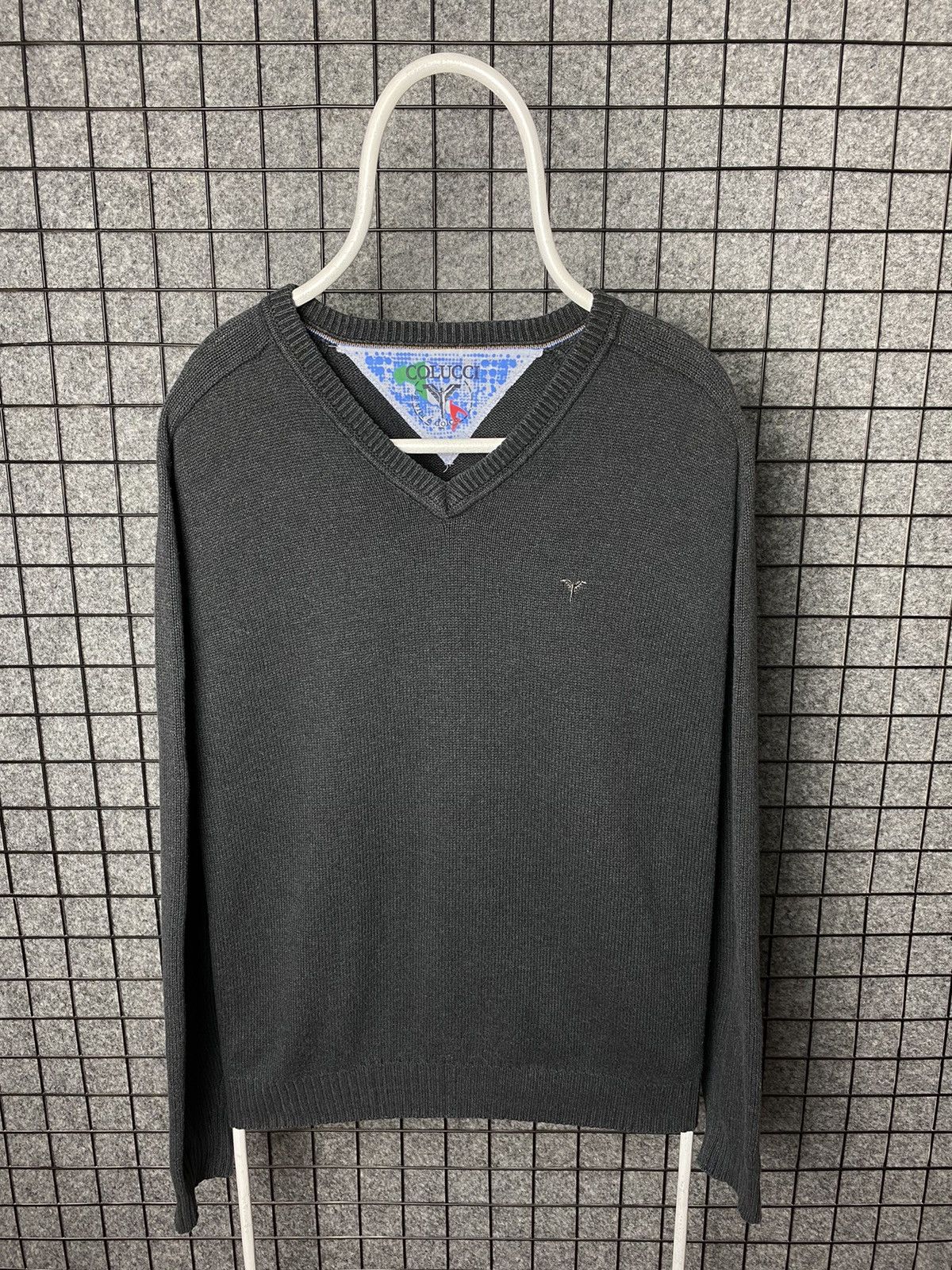 Carlo Colucci × Vintage Carlo Colucci Vintage Knitted Sweater Size 54 Size US L / EU 52-54 / 3 - 1 Thumbnail