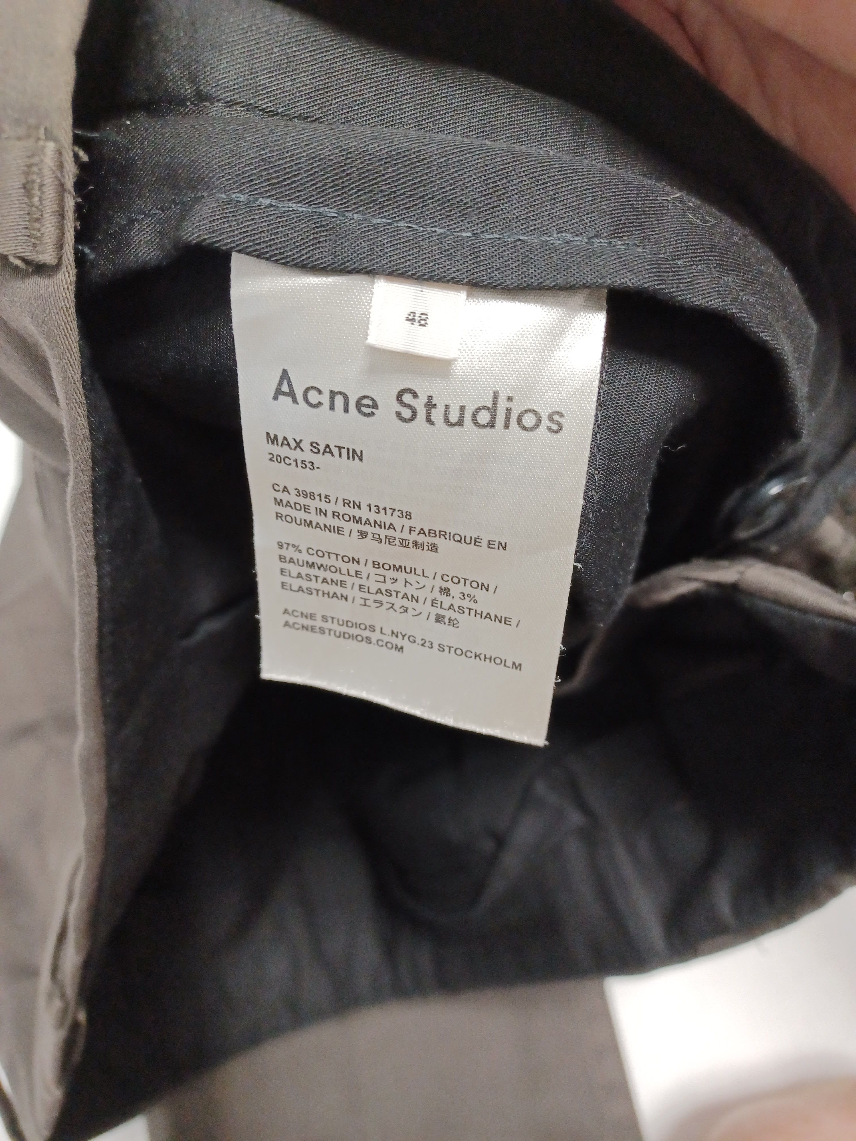 Acne Studios Acne studios lady`s pants designer luxury made in Romania Size 36" / US 14 / IT 50 - 4 Thumbnail