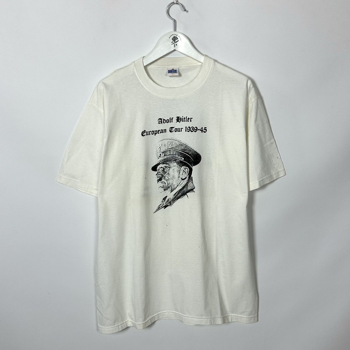 Vintage Vintage Adolf Hitler European Tour Humor tee y2k Irony OG | Grailed
