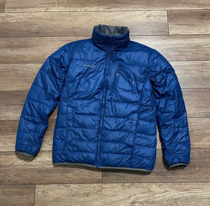 Mammut Mammut Reversible Grey/Blue Down Touring Jacket Puffer | Grailed