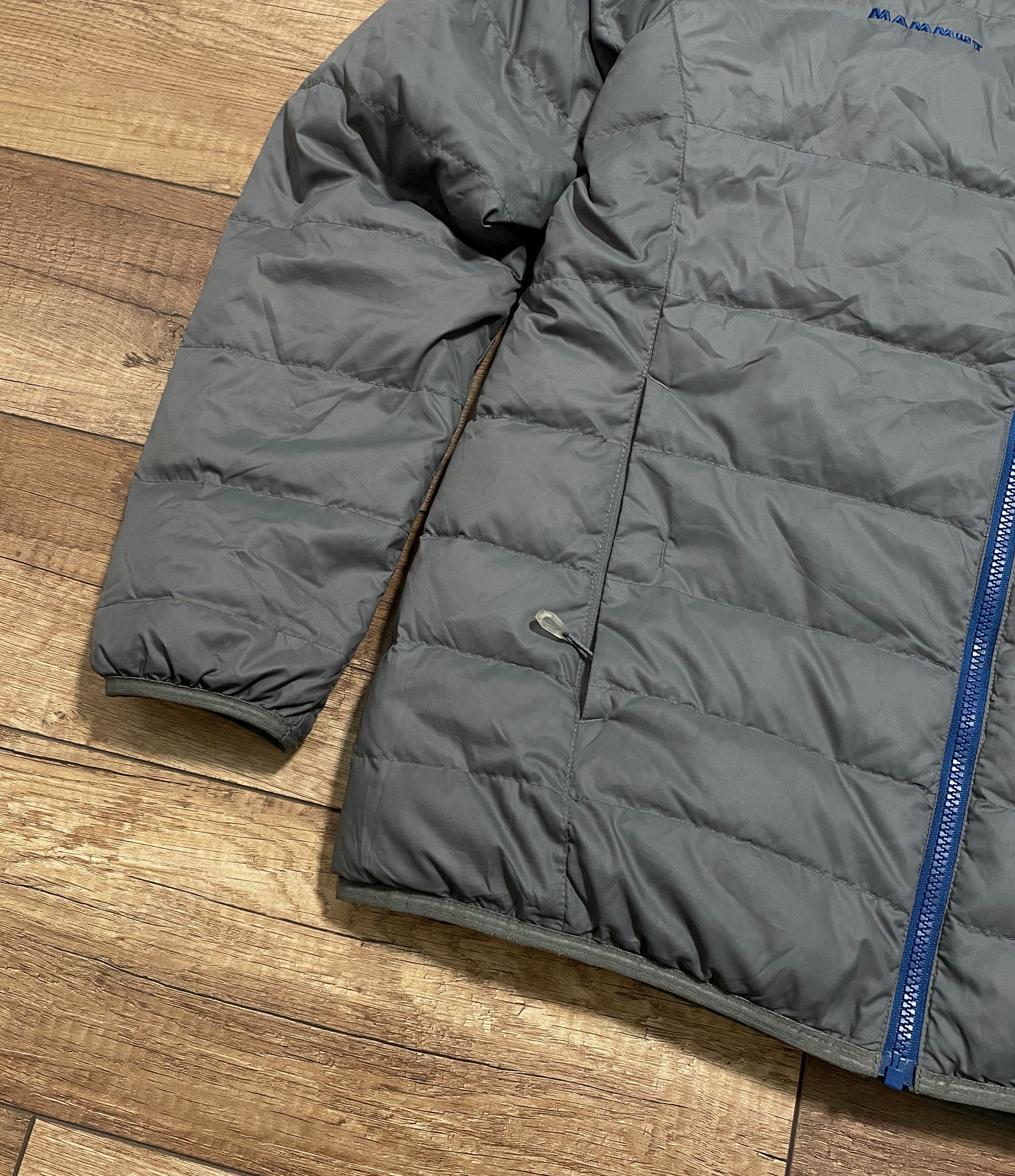 Mammut Mammut Reversible Grey/Blue Down Touring Jacket Puffer Size US M / EU 48-50 / 2 - 3 Thumbnail