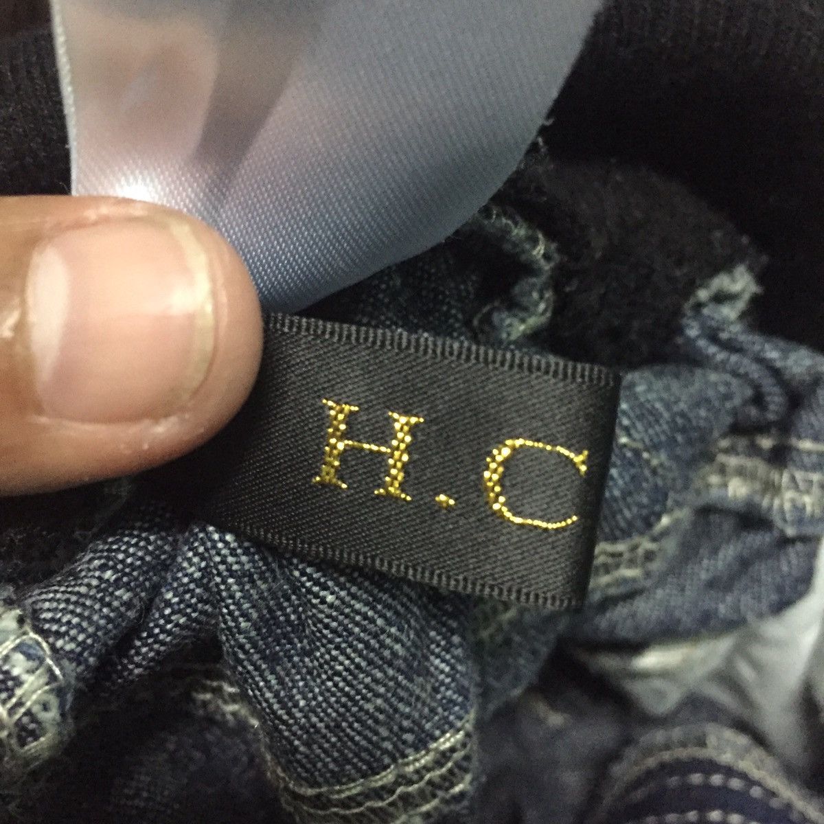 Denime Drop Crotch Jean Denim Pant Size US 27 - 18 Thumbnail