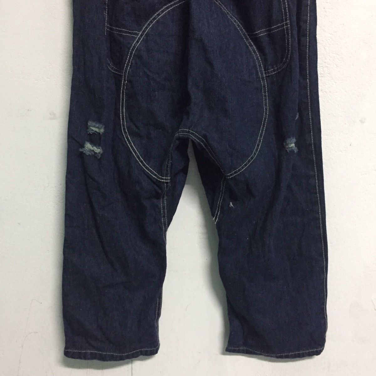 Denime Drop Crotch Jean Denim Pant Size US 27 - 9 Thumbnail