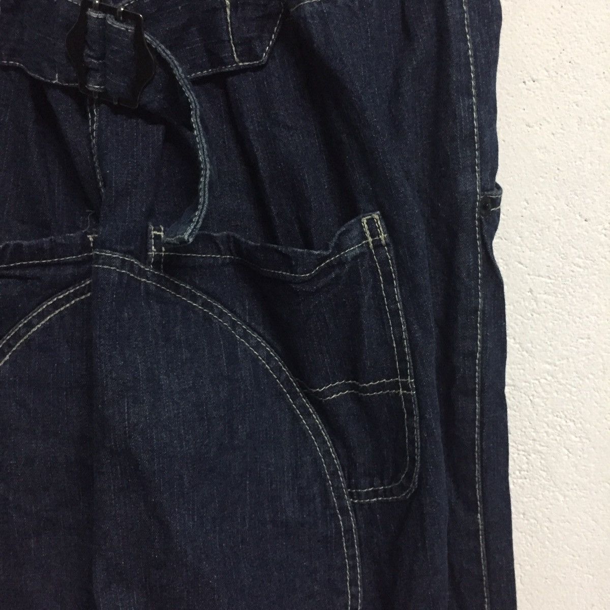 Denime Drop Crotch Jean Denim Pant Size US 27 - 8 Thumbnail