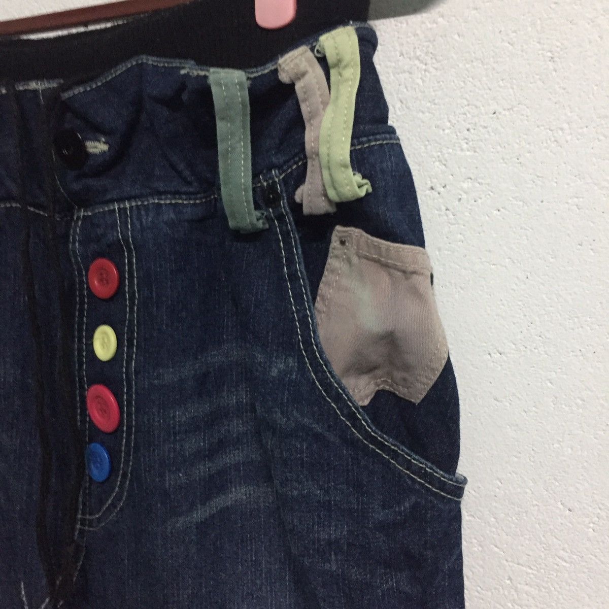 Denime Drop Crotch Jean Denim Pant Size US 27 - 5 Thumbnail
