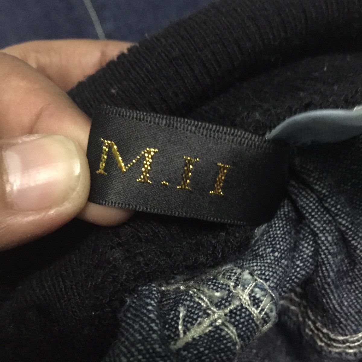 Denime Drop Crotch Jean Denim Pant Size US 27 - 19 Thumbnail
