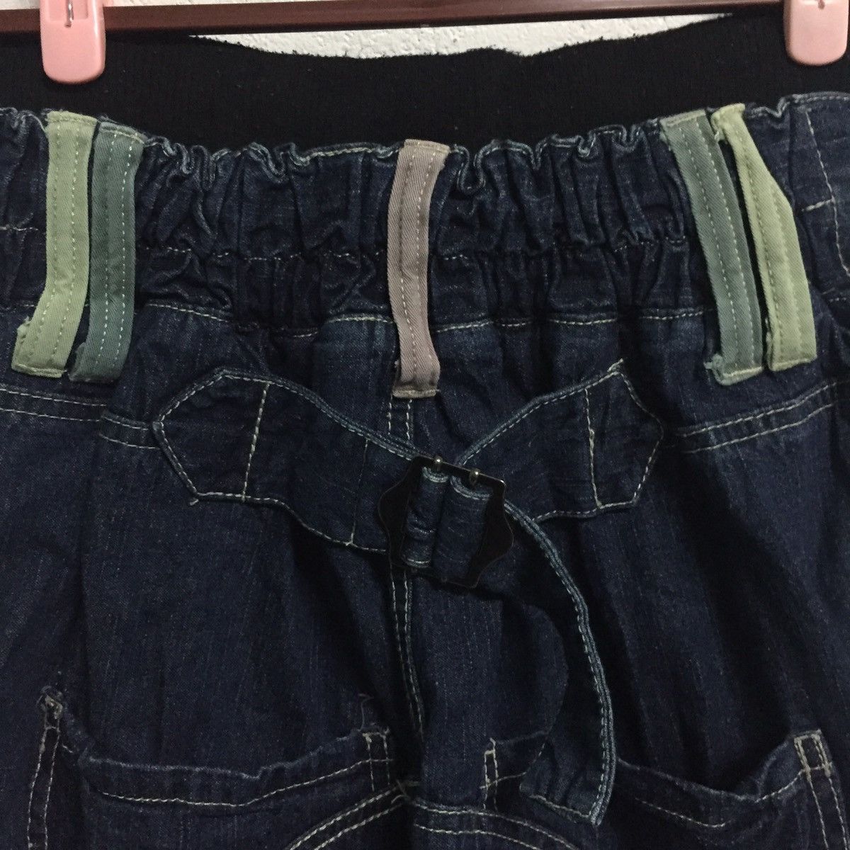 Denime Drop Crotch Jean Denim Pant Size US 27 - 7 Thumbnail